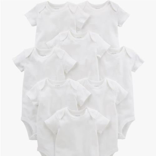 Simple Joys by Carter's Unisex-Baby 8-Pack Short-Sleeve Bodysuit