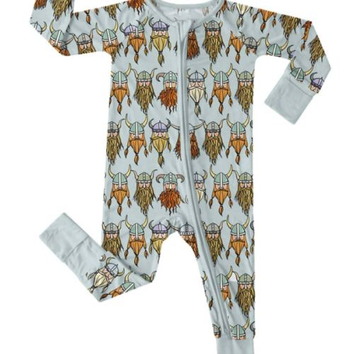 Viking Convertible Zippered Romper – Zumbamboo