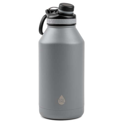 TAL Stainless Steel Ranger Water Bottle 64oz, Gray