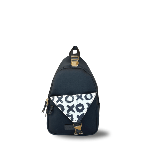 Allie Breast Pump Sling Bag (Black XOXO)