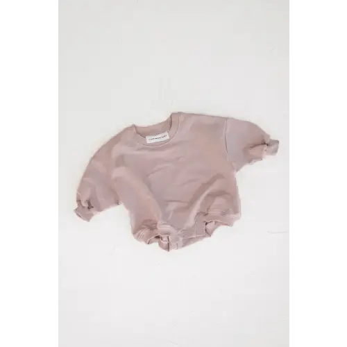 Tracksuit Romper - Dusty Rose