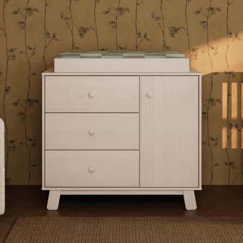 Hudson Modern 3-Drawer Compact Dresser (40")