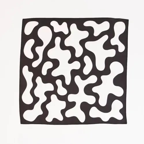 Mini Black and White Playsilk – Sarah's Silks