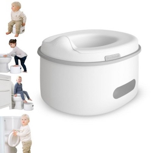 Jool Baby Milestone 4-in-1 Potty Training Chair System with Urinal - White