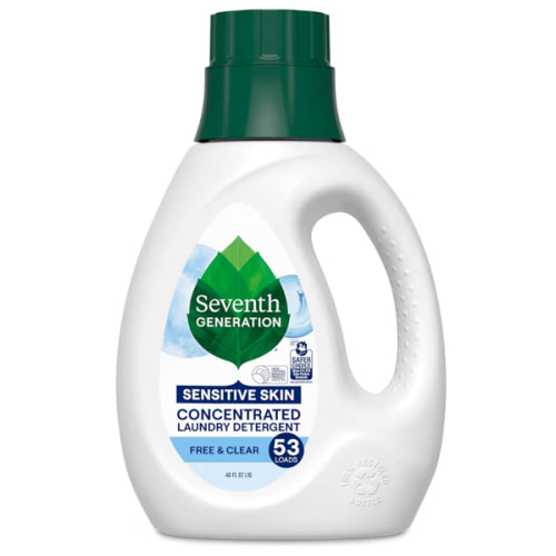 Seventh Generation Concentrated Laundry Detergent Liquid Free & Clear Fragrance Free 40 oz