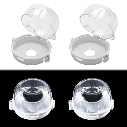 4-Pack Gas Stove Knob Covers for Child Safety Guards Protector kit