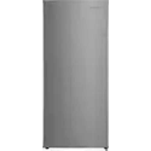 Insignia™ - 7.1 Cu. Ft. Garage Ready Upright Convertible Freezer - Stainless Steel Look