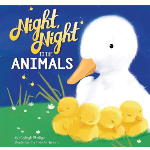Night, Night to the Animals - Children's Padded Board Book - Bedtime Animals