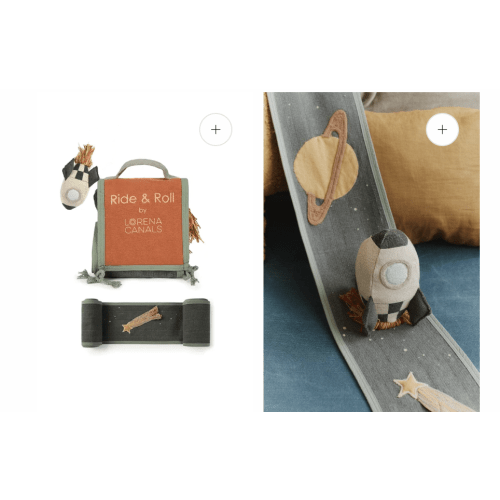 RIDE & ROLL TOY MILKYWAY SET