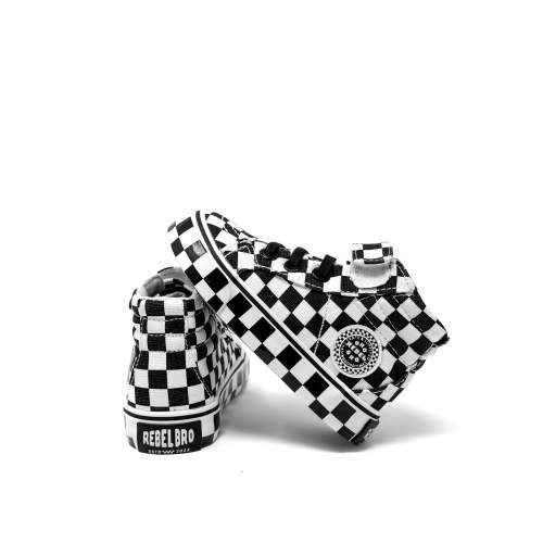 SK8TR Hi-Top in Venice (Checkered)