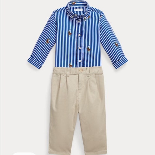 Polo Bear Shirt & Flex Abrasion Pant Set