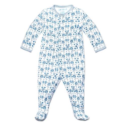 Hydrangeas Zip Onesie | Joy Street Kids