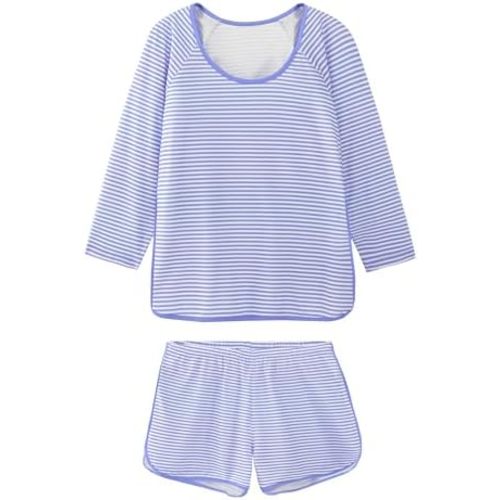 Hilinker Womens Striped Pajama Set 2 Piece Lounge Sets