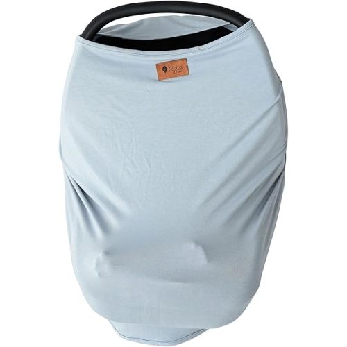 KYTE BABY Unisex Rayon Made from Bamboo Car Seat Cover, Fog