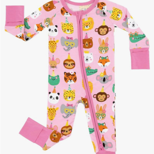 Little Sleepies Pajamas for Baby Boys & Girls, Viscose from Bamboo Baby Pajamas, Preemie & Newborn Sleepers, 2-Way Zipper PJs