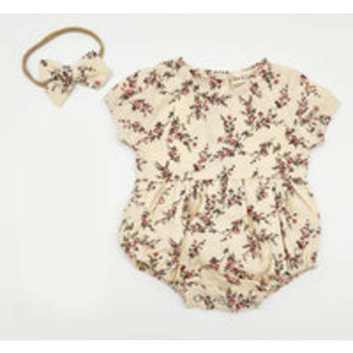 Anessa Romper Set – Olive and Cradle