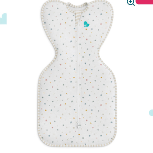 Swaddle Up™ 0.2 TOG Organic Cotton White Starlight