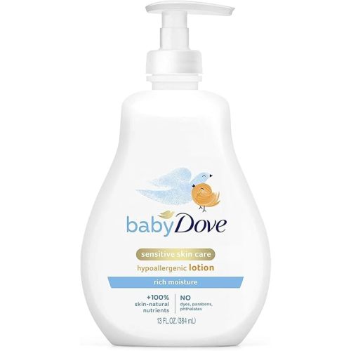 Baby Dove Lotion, Rich Moisture, 13 Ounce (Pack of 4)