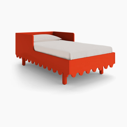 Oeuf Moss Toddler Bed - Tomato