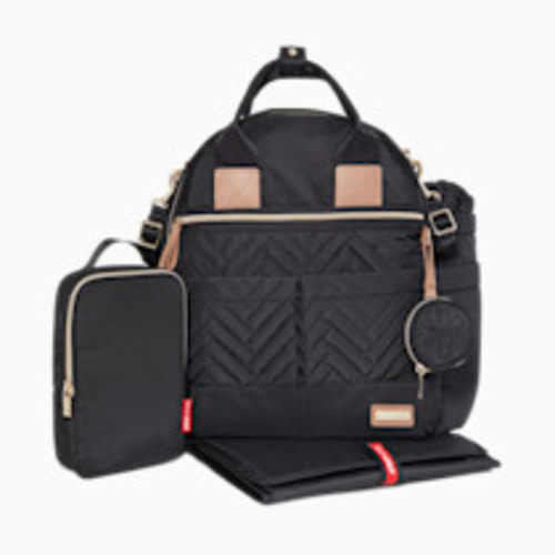 Skip Hop Suite 6-Piece Diaper Backpack - Black