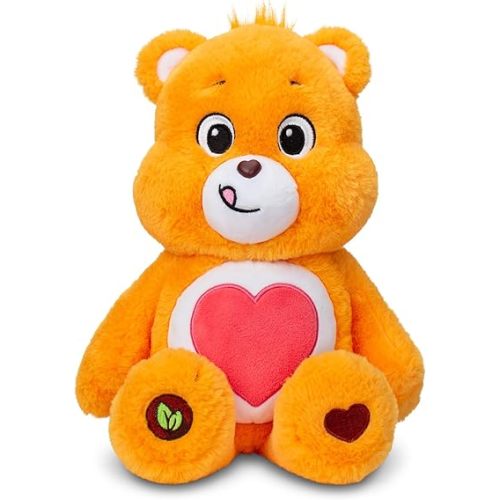 Care Bears 14' Tenderheart Bear Plushie - Medium Size - Orange Plush for Ages 4+ – Perfect Stuffed Animal Holiday, Birthday Gift, Super Soft and Cuddly – For Girls and Boys, Collectors