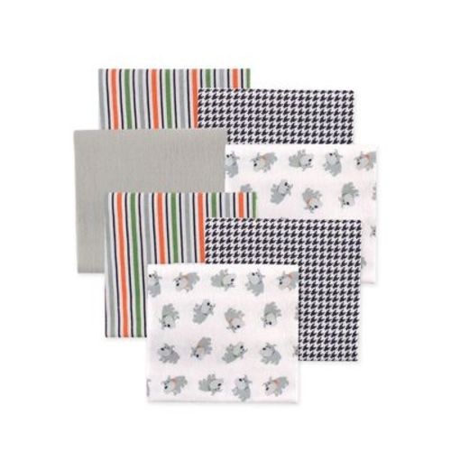 Little Treasure Luvable Friends Flannel Receiving Blankets 7pk