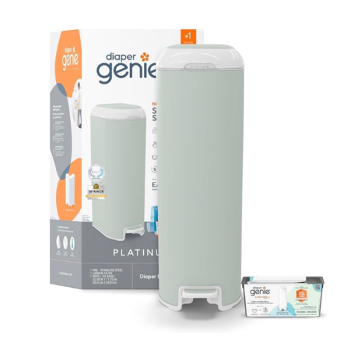 Amazon.com: Diaper Genie: Platinum Pail