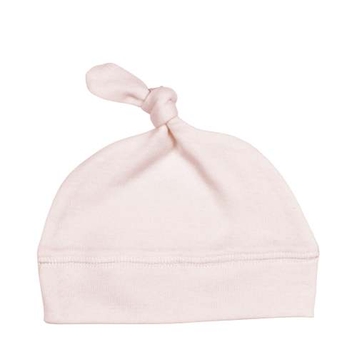 Organic Knotted Hat - Blush