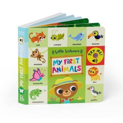 B. toys Interactive Board Book My First Animals