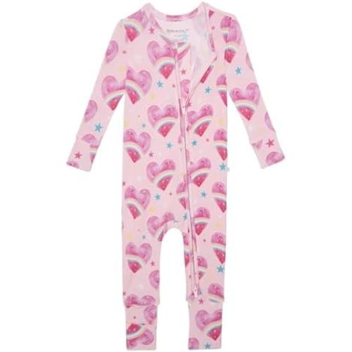 Posh Peanut Convertible Baby Sleepers - Girls Footless Baby Pajamas with 2 Way Zipper for Easy Diaper Changes