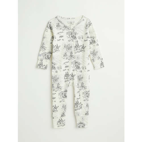 O Little Town of Bethlehem Footless Onesie PJ Cotton – Holy Pals