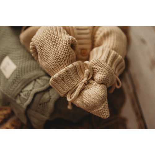 BABY KNIT booties , knit baby clothes, newborn knits, baby photoshoot outfit, neutral baby knits, baby booties, speckled baby knits