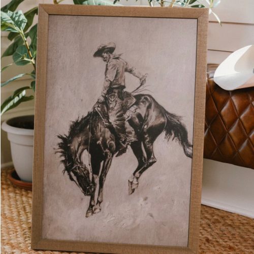 Pecos Will - Wood Frame - Art Acrylic – Smallwoods