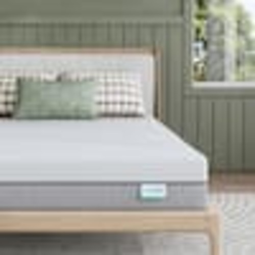 Novilla Full Medium Cooling Gel Memory Foam 6 in. Mattress, Breathable and Hypoallergenic HD-6-F-NV01C