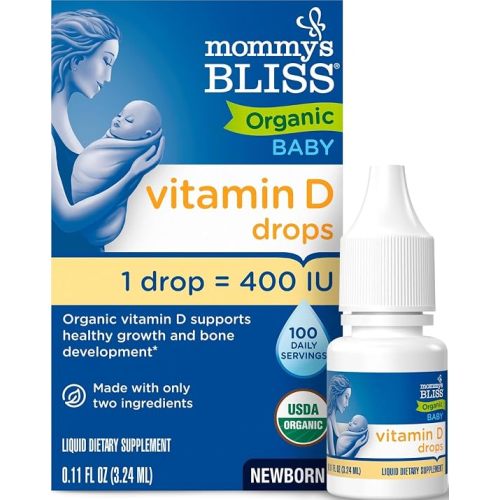 Mommy's Bliss Organic Baby Vitamin D Drops