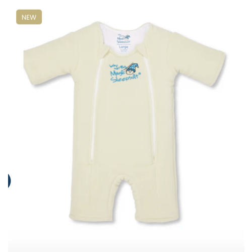 Cream Baby Merlin’s Magic Sleepsuit – Warm Microfleece Baby Sleepwear