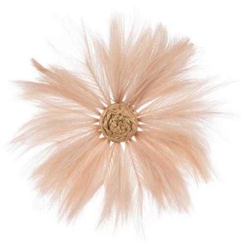 Pampas Grass Flower Wall Decor
