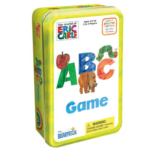 Briarpatch | The World of Eric Carle ABC Game in a Travel Tin, Ages 3+