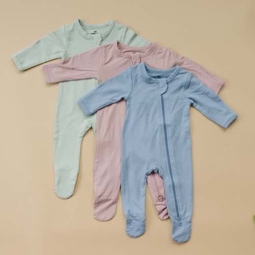 Bamboo Footed Bamboo Zippy Pajamas – The Rocking Horse Co.