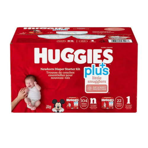 Huggies Little Snugglers Plus, Newborn Diaper Starter Kit - Walmart.ca