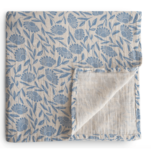 Mushie Organic Cotton Muslin Swaddle Blanket – Babyletto