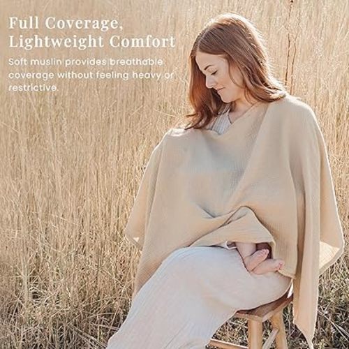 Muslin Cotton Nursing Cover