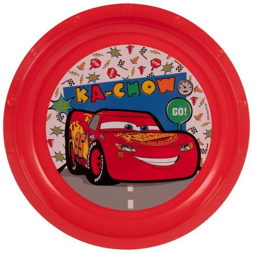 Red Lightning McQueen Plate