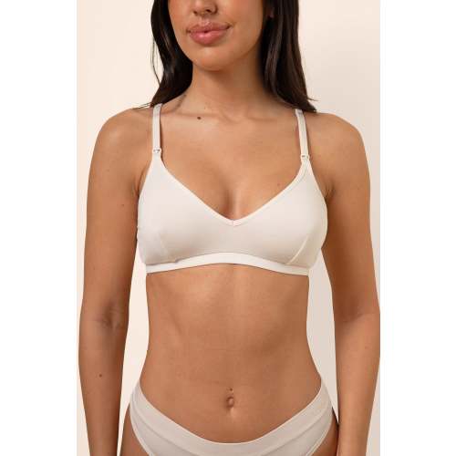 Nursing Bra in Blonde | Wireless Bra | Kyte Baby