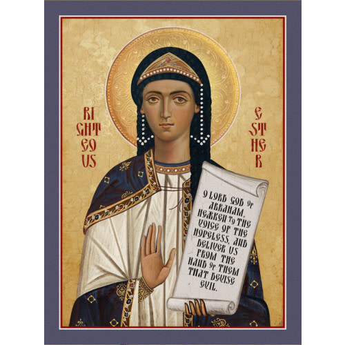 Icon of Righteous Esther - 20th c