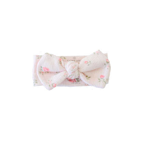Bamboo Headwrap | Rose Garden Blush – Caden Lane