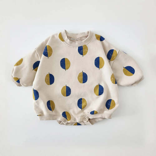 Balloon sweat romper