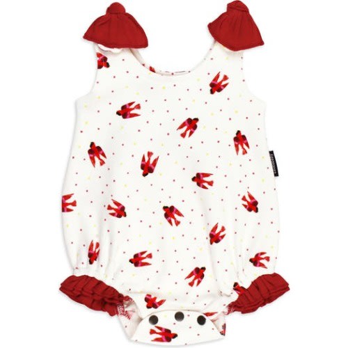 x The Very Hungry Caterpillar™ Organic Cotton Shoulder Tie Bodysuit, 3-6m (12-16 lbs)