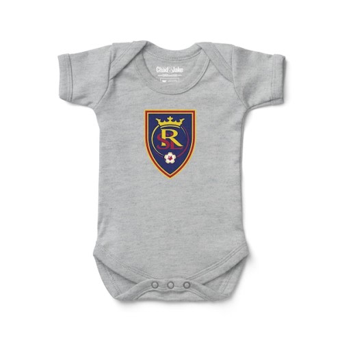 Infant Real Salt Lake Chad & Jake Heather Gray Bodysuit