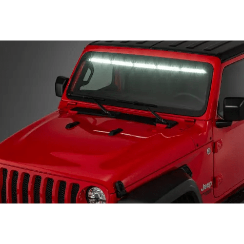 Quadratec Gen II Stealth LED Interior Mount 50” Light Bar for 18-26 Jeep Wrangler JL & Gladiator JT 1-Piece for 18-26 Jeep Wrangler JL & Gladiator JT Without ACC | Quadratec